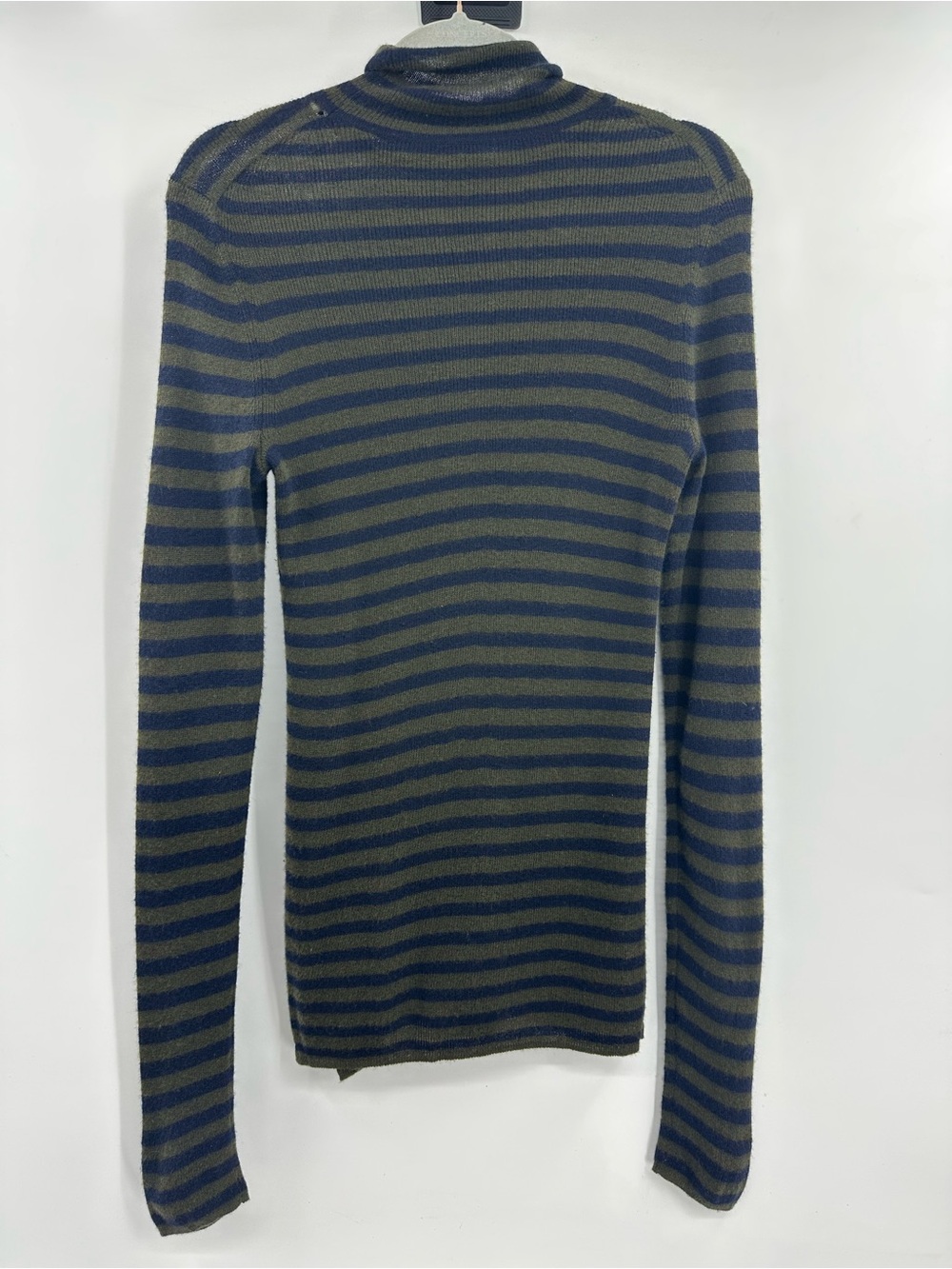 Vince Cashmere Striped Turtleneck Sweater - Picture 5 of 11